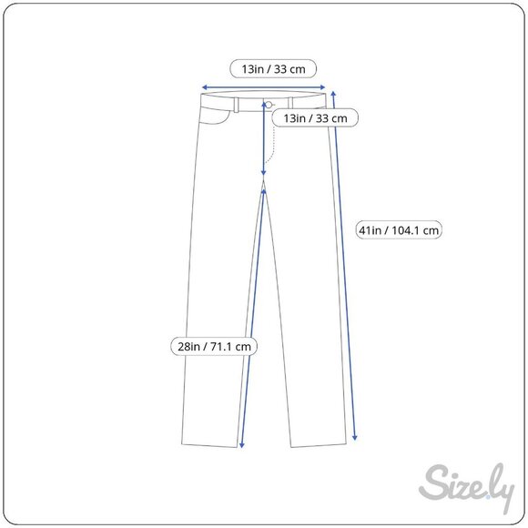 Vintage CHIC High Waisted Straight Leg Mom Jeans 80s / 90s Size 25 - Picture 7 of 7